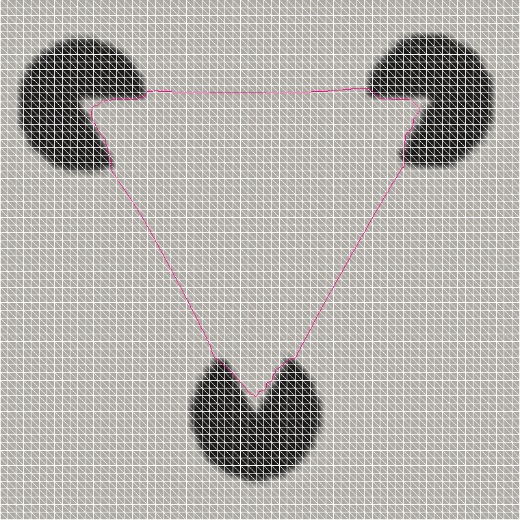 Null-Levelset des Ergebnisses